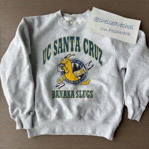 Vintage 90s University of California Santa Cruz Slugs UC Santa Cruz Sweatshirt